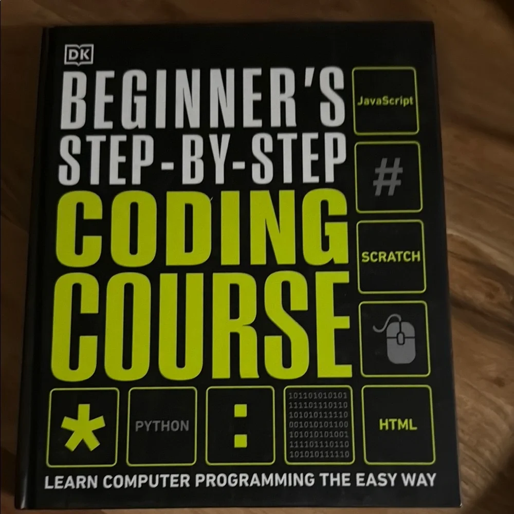 Beginner's Step-by-Step Coding Course Book - Picture 1 of 9